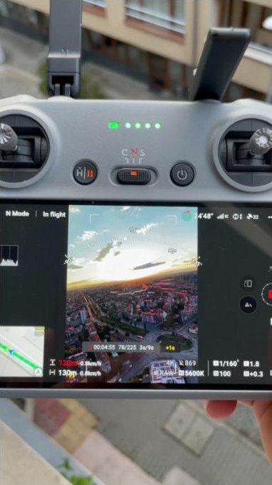 Залез, заснет с DJI Mini 5 Pro